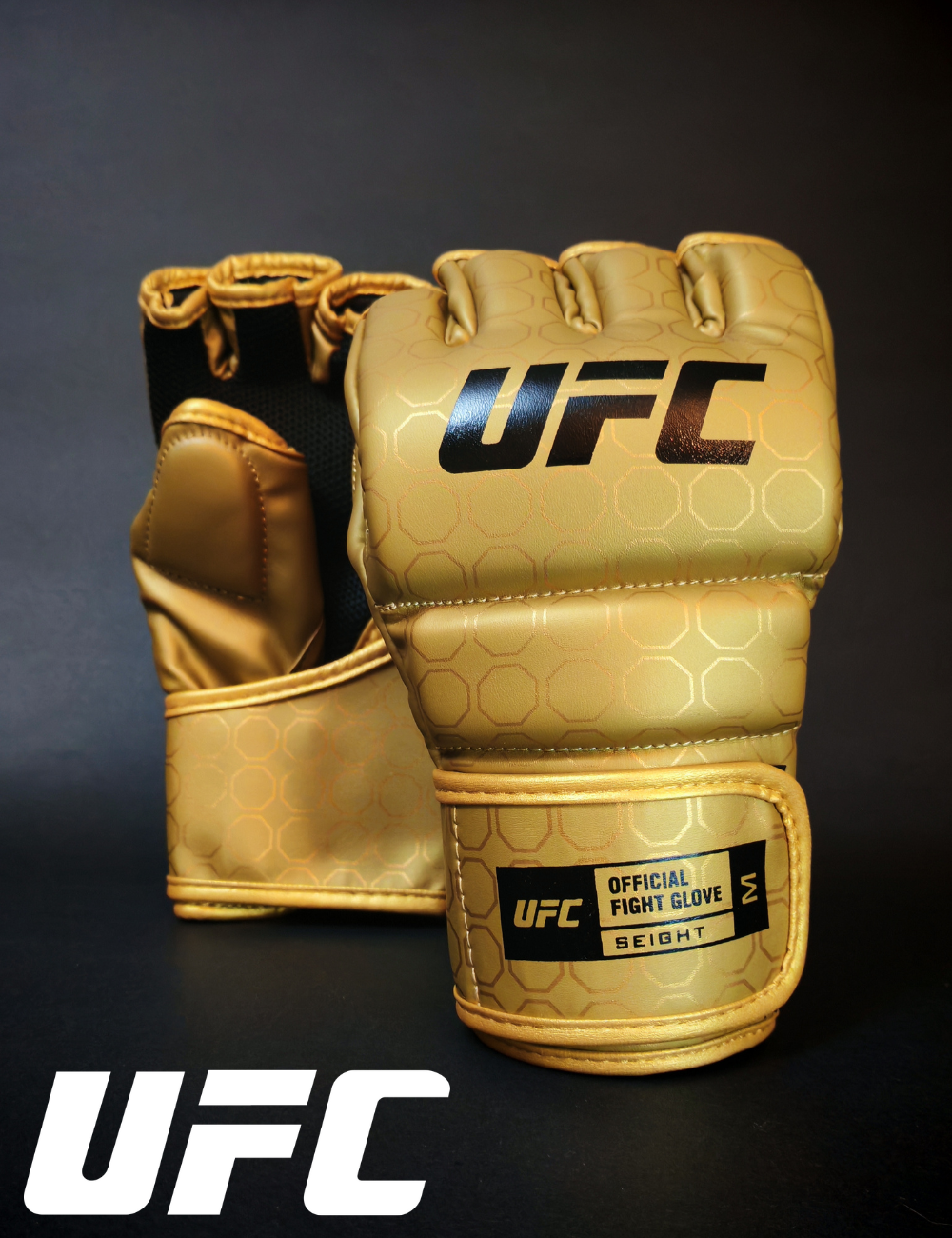 UFC Title MMA Gloves – Gold