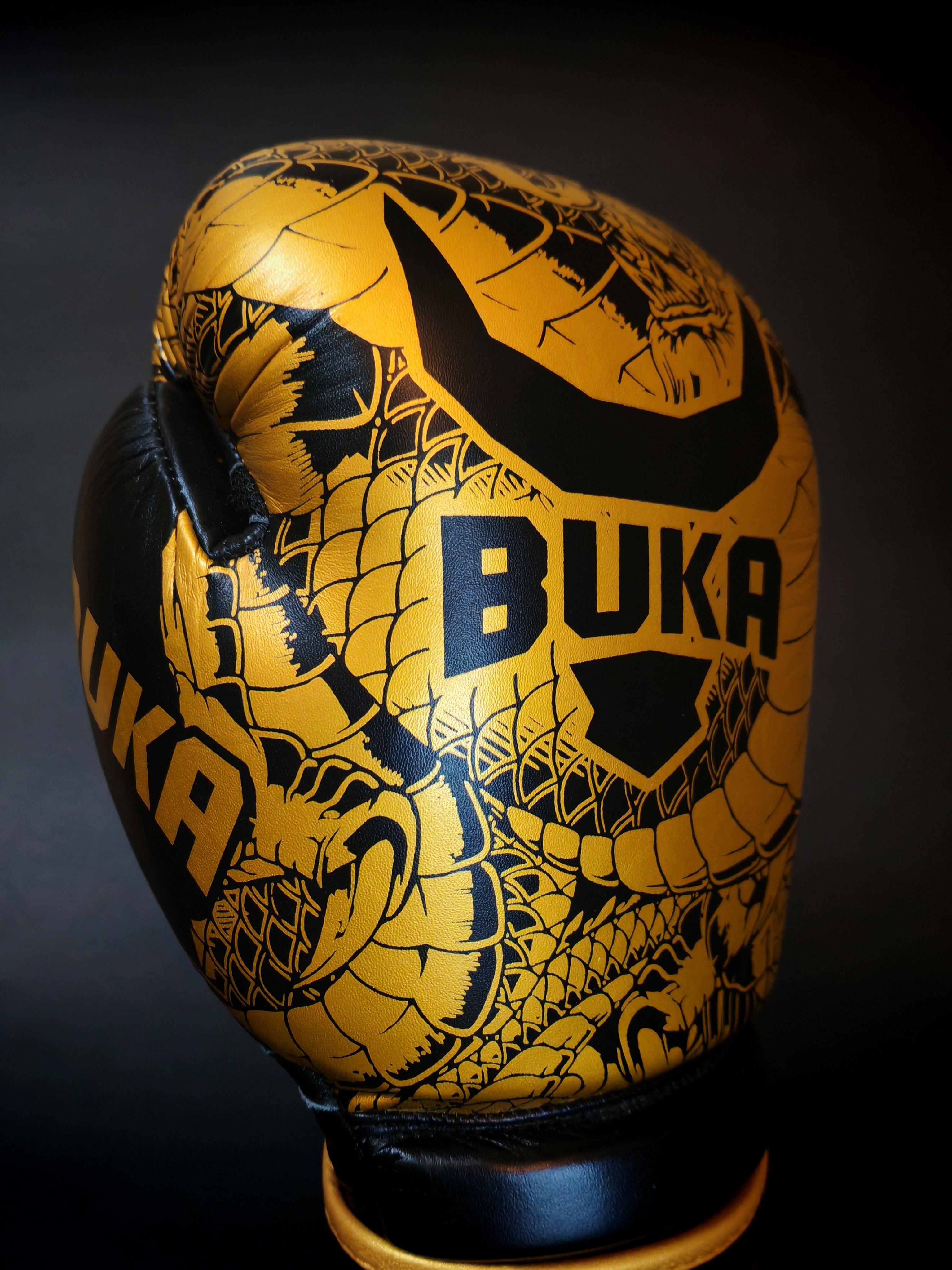 BUKA Prime Boxing Gloves – Gold