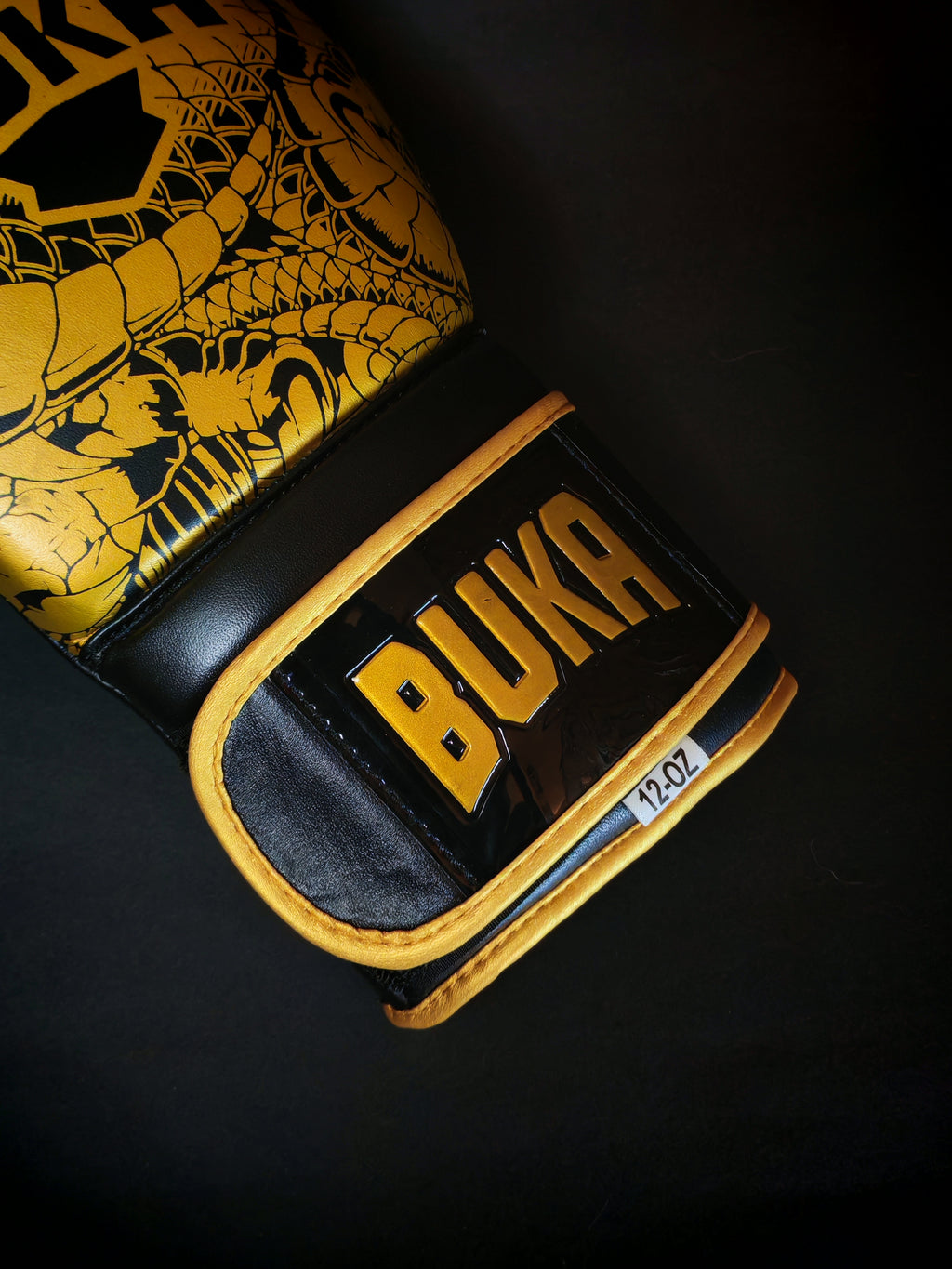 BUKA Prime Boxing Gloves – Gold