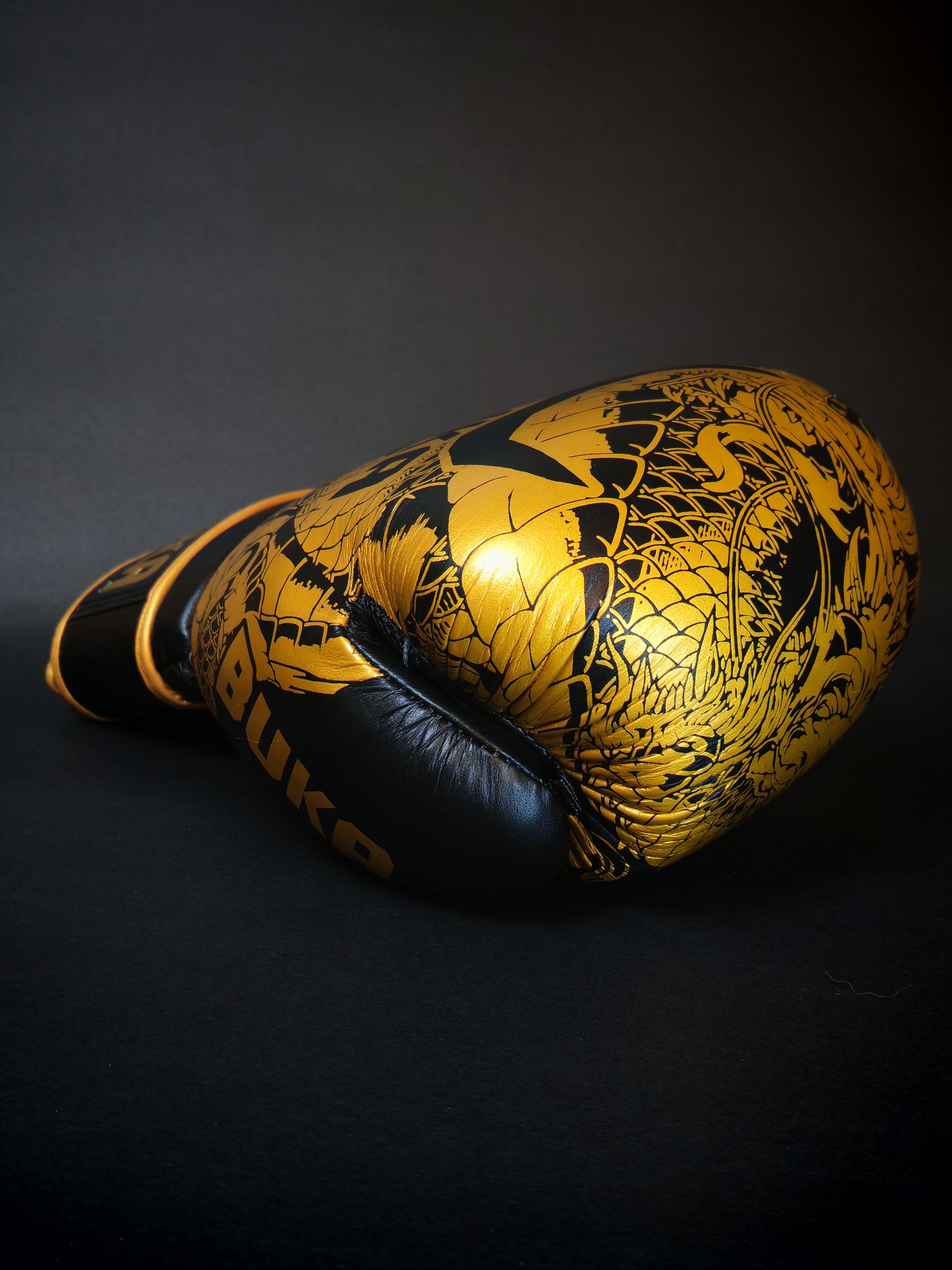 BUKA Prime Boxing Gloves – Gold