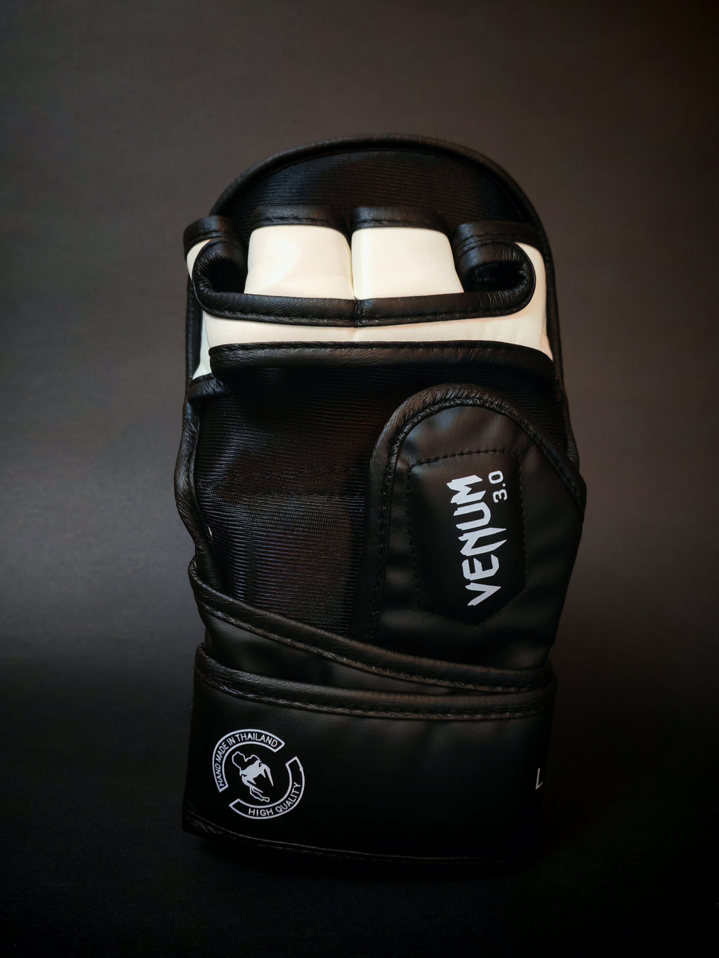 Venum 3.0 MMA Sparring Gloves - White/Black