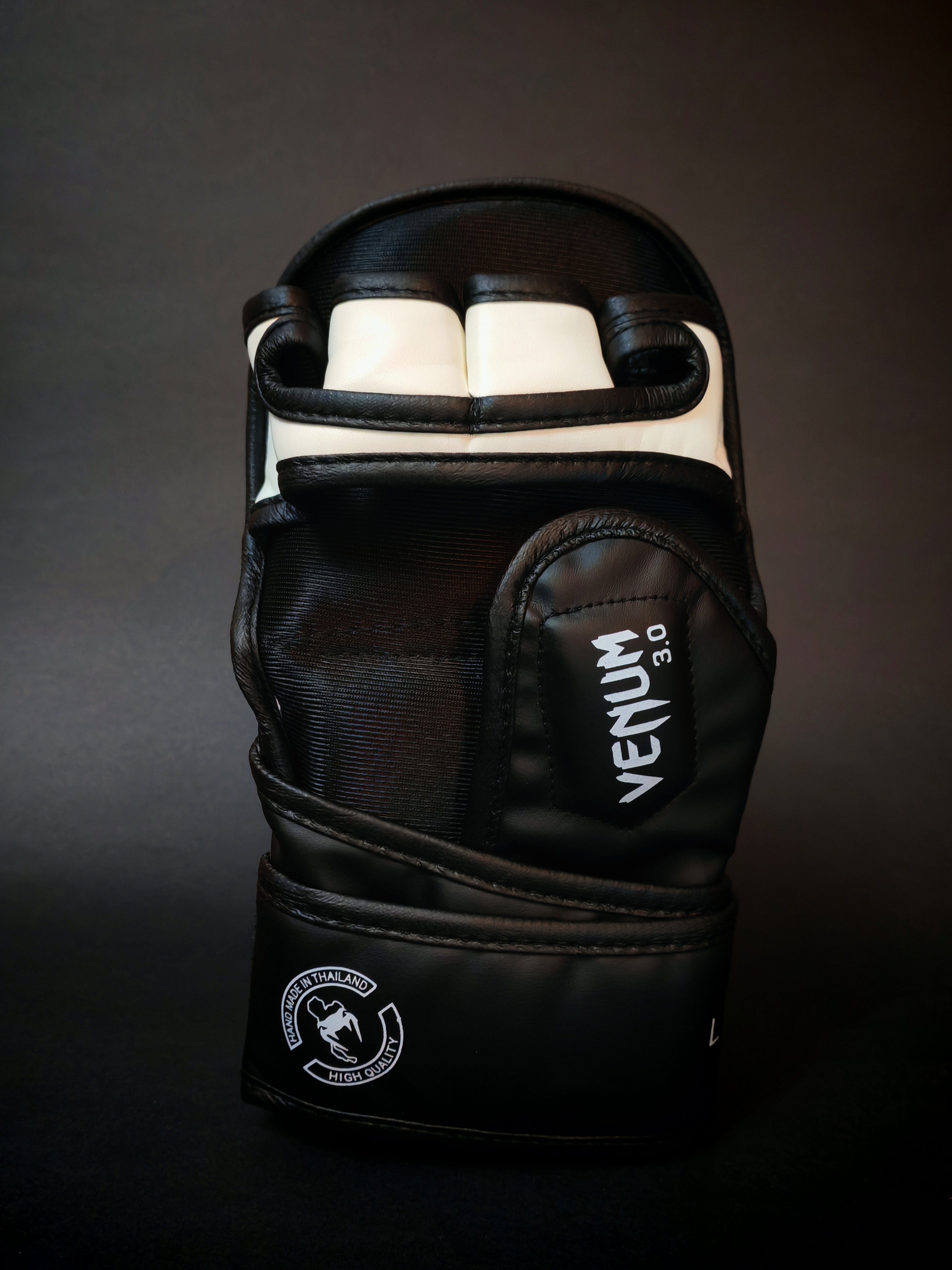 Venum 3.0 MMA Sparring Gloves - White/Black