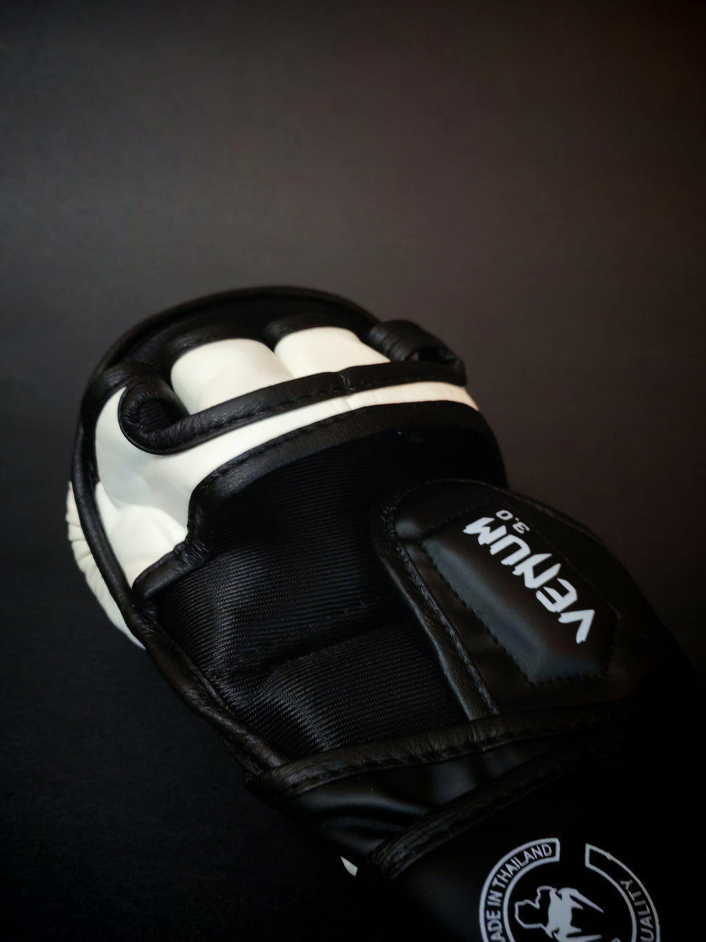 Venum 3.0 MMA Sparring Gloves - White/Black