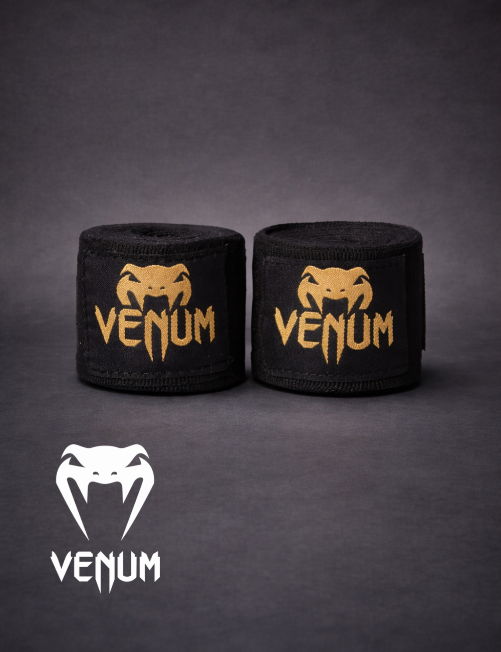 Venum Wraps - Black/Gold